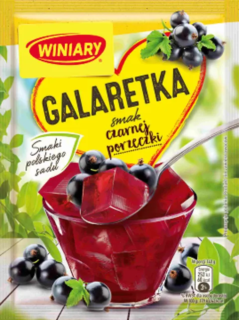 Winiary galaretka czarna porzeczka 47g