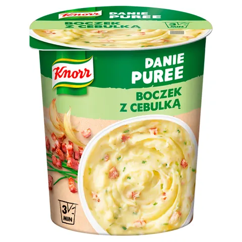 Knorr kubek danie puree ziemniaczane z boczkiem 51g