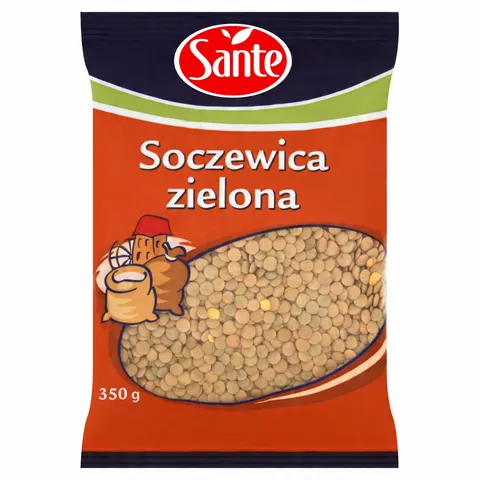 Sante soczewica zielona 350g