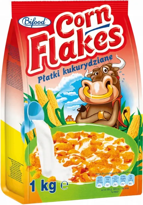 Bifood płatki kukurydziane 1kg