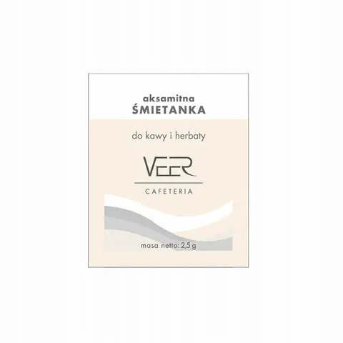 Veercafeteria śmietanka w saszetkach 2,5g x1000