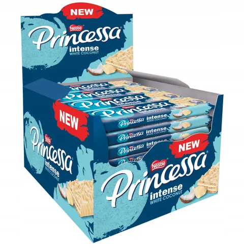 Princessa intense wafel o smaku kokosa 33g x30