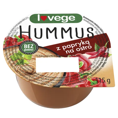 Sante hummus z papryką 115g
