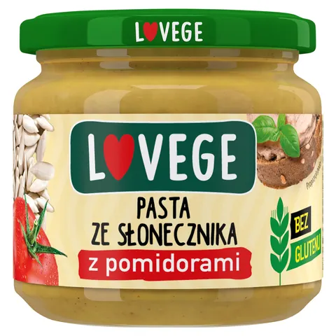 Sante lovege pasta ze słonecznika z pomidorem 175g