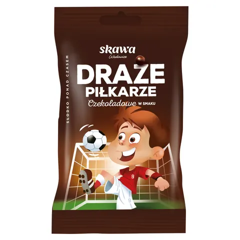 Skawa draże czekoladowe piłkarze 70g