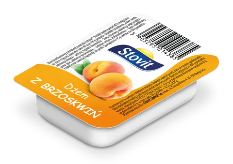 Stovit dżem w porcjach brzoskwinia jednorazowy 25g