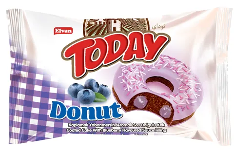 Elvan donut o smaku borówki today 50g x24