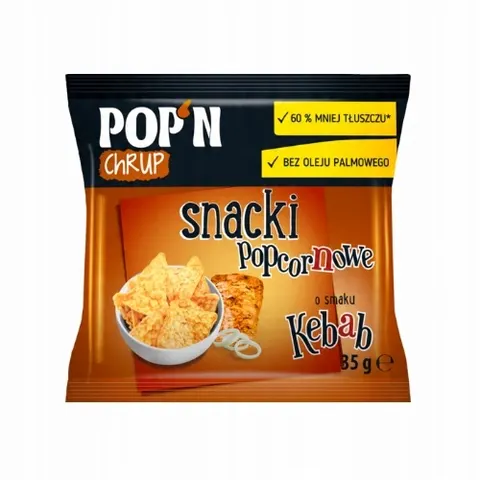 Sante wafle ryżowe o smaku kebaba pop'n 35g