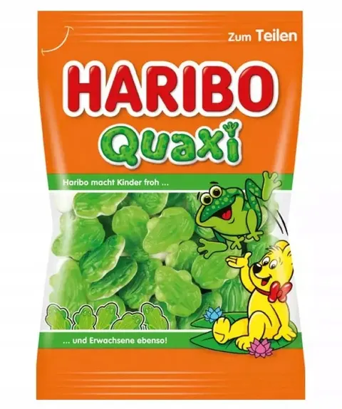 Haribo żelki quaxi frosche 175g