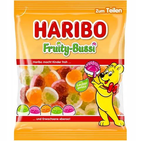 Haribo żelki fruity bussi 175g