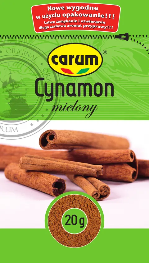 Carum cynamon mielony 20g