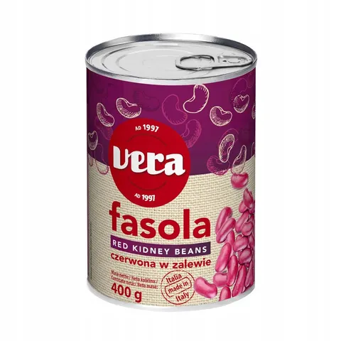 Vera fasola czerwona w puszce 400g