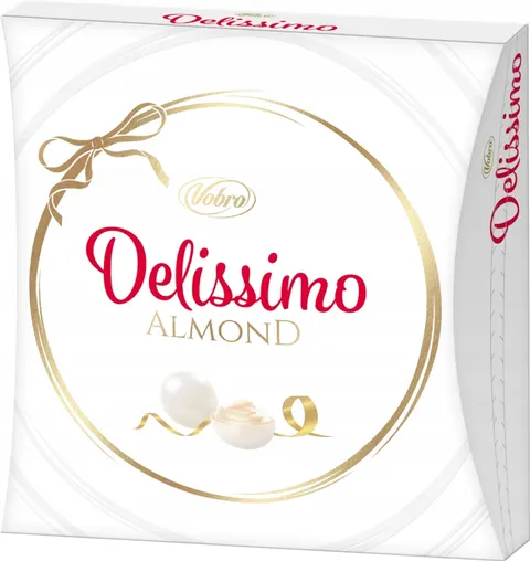 Vobro bombonierka delissimo almond 153g