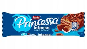 Princessa intense wafel o smaku mlecznej czekolady 33g x30