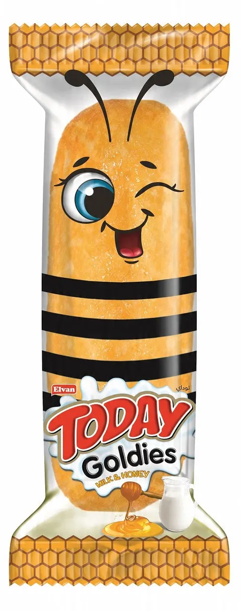 Elvan today biszkopt o smaku mleka i miodu 45g x24