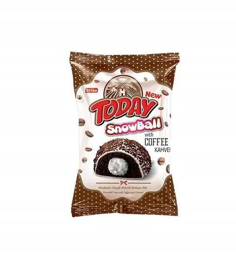 Elvan today snowball kawowy 50g x24