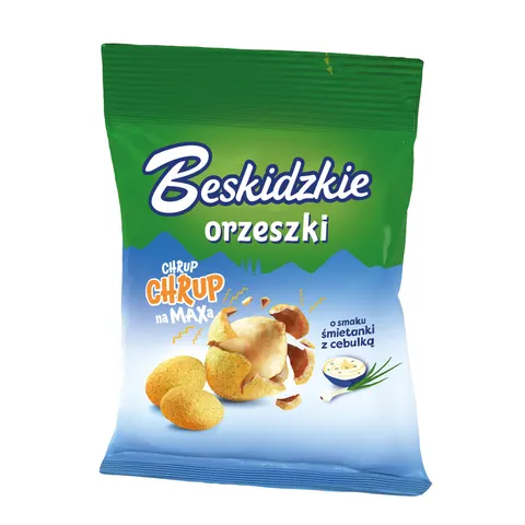 Beskidzkie orzeszki śmietanka z cebulą 70 g