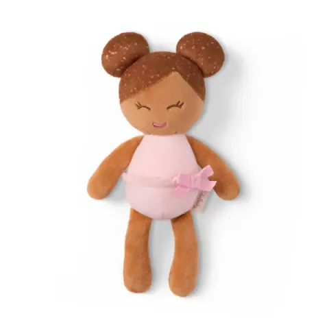 LullaBaby Mini Bath Doll – laleczka przytulanka do KĄPIELI – szatynka
