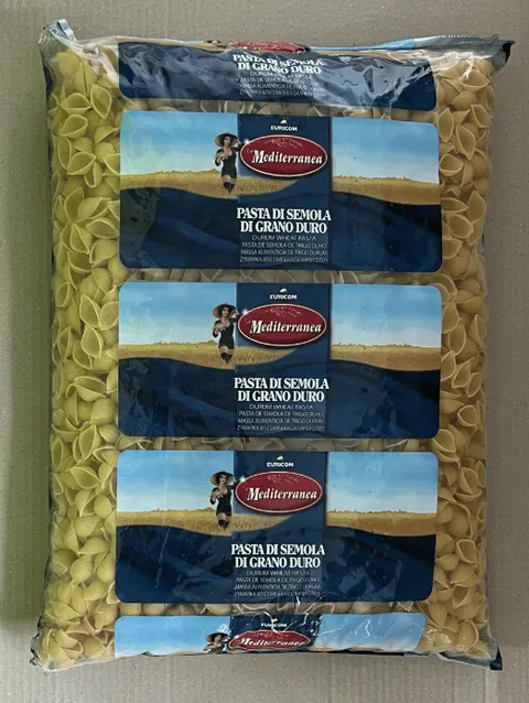 Mediteranea makaron durum muszelki 5kg