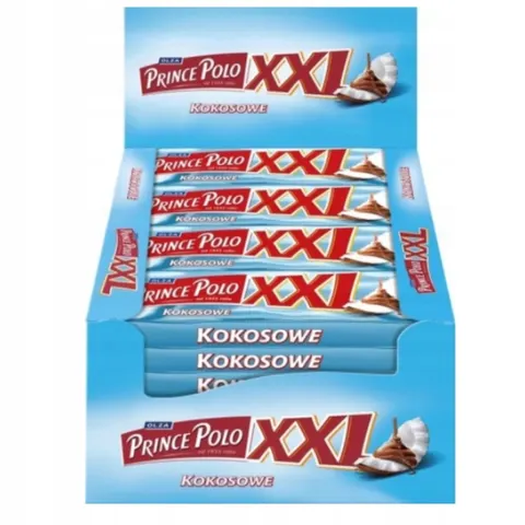Princepolo wafel o smaku kokosa 50g x28
