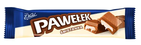 Wedel baton pawełek śmietankowy 45g x24