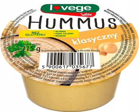 Sante hummus klasyczny 115g