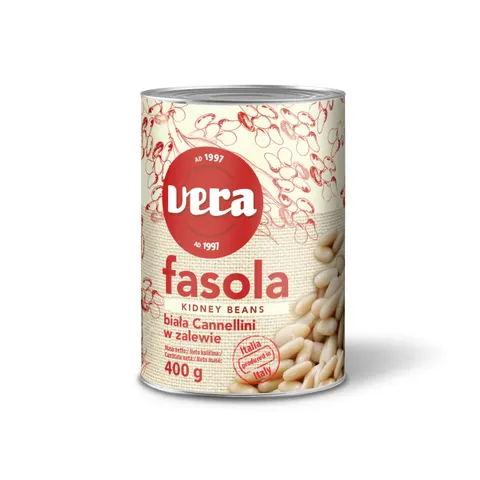 Vera fasola mała biała cannellini 400g