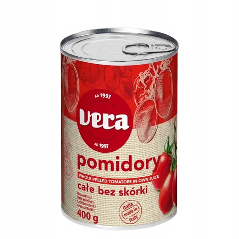 Vera pomidory całe 400g