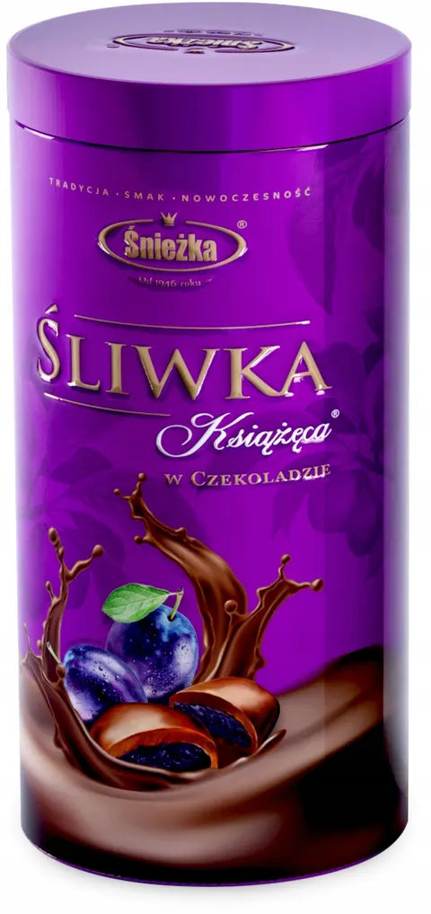 Śnieżka cukierki "śliwki" w puszce 280g
