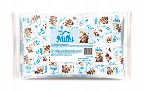 Vobro cukierki milki cukierki w polewie 1kg