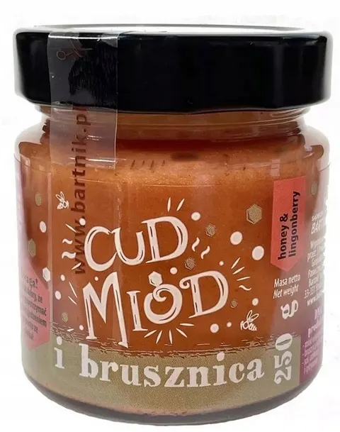 Bartnik cud miod i brusznica 250g