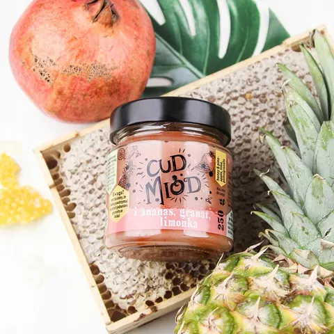 Bartnik cud miod ananas granat limonka 250g