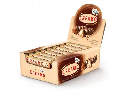 Creamo baton z orzechami laskowymi 25g x16