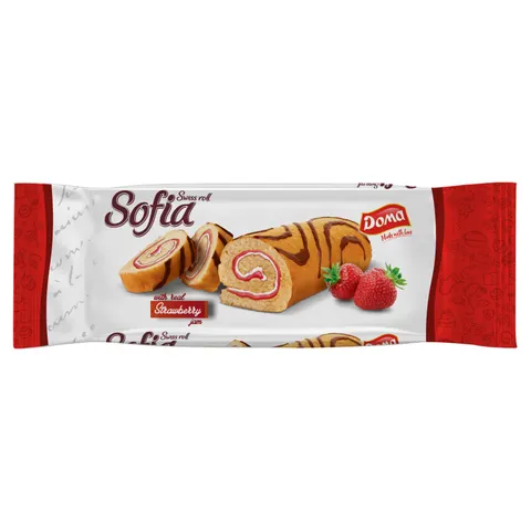 Sofia rolada truskawkowa 200g