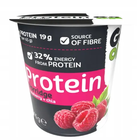 Sante owsianka proteinowa z maliną i chia kubek 65g