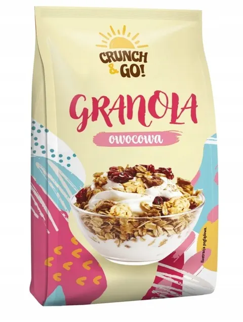Sante granola crunch&go! owocowa 380g
