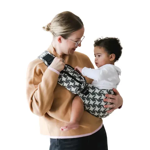 BOBA Nosidełko Boba Buddy Sling - pepitka - nosidełko biodrowe