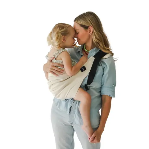 BOBA Nosidełko Boba Buddy Sling - kremowa - nosidełko biodrowe