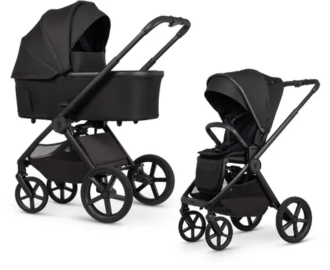 Venicci Upline 3 wózek dziecięcy zestaw 2w1 + akcesoria / Onyx
