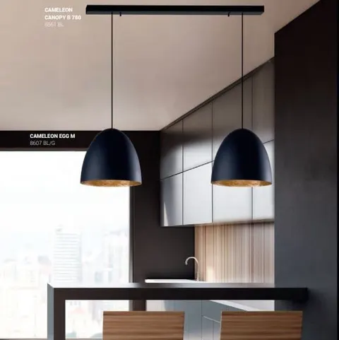 Lampa wisząca system CAMELEON EGG M 2 x 3,5m zwis Nowodvorski