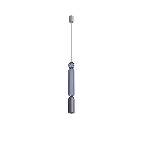 Nowoczesna Lampa Wisząca Żyrandol Singles Navy Blue A 12196 Nowodvorski Lighting