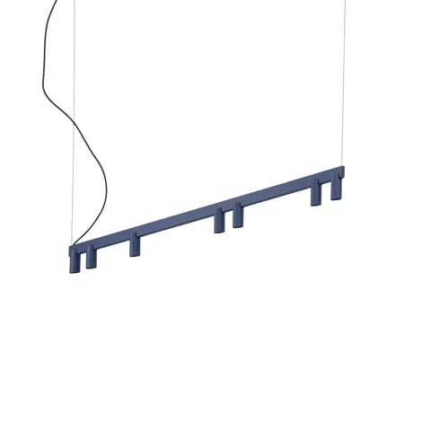 Nowoczesna Lampa Wisząca Żyrandol Fourty Line Led Navy Blue 12293 Nowodvorski Lighting