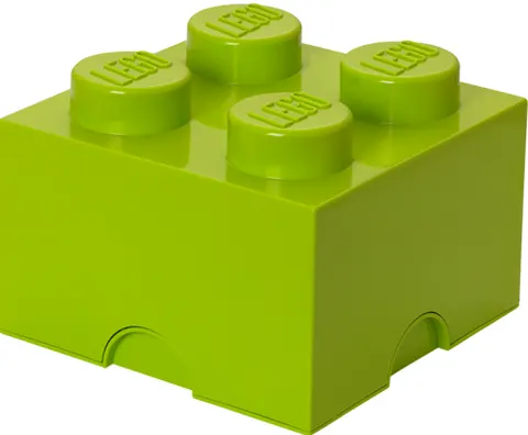 LEGO Pojemnik na klocki 4 jasnozielony