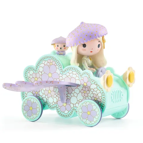 Djeco Figurki JIL&JERRY w samochodzie TINYCAR DJ06939