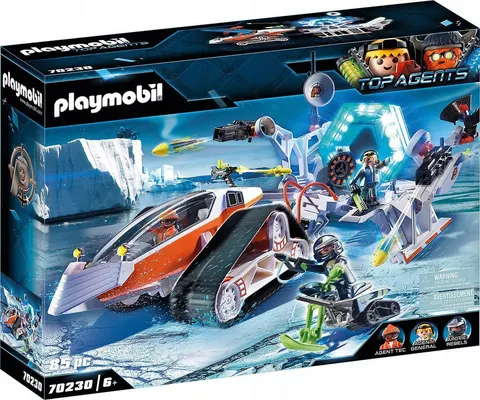 Playmobil Top Agents Spy Pojazd Gąsienicowy 70230