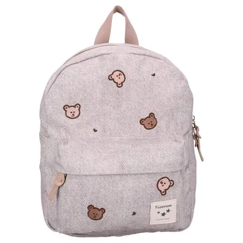 KIDZROOM Plecak dla dzieci Teddy Bears grey jeans