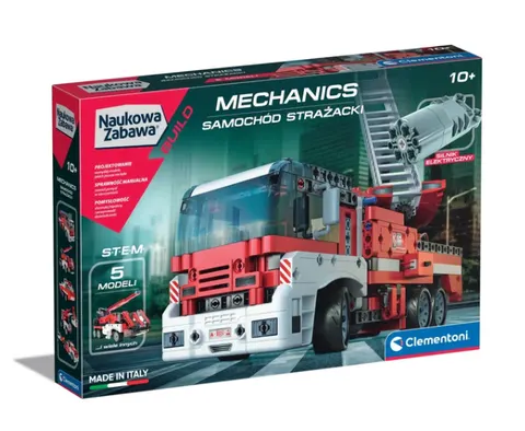 Clementoni 50728 NAUKOWA ZABAWA Mechanics Samochód strażacki