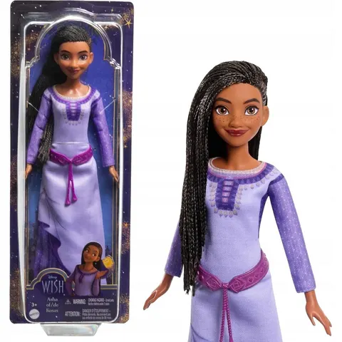 MATTEL HPX23 Disney WISH Lalka Asha z Rosas