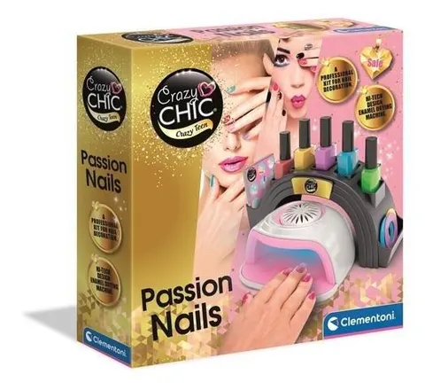 Clementoni 50852 Crazy Chic Salon stylizacji paznokci