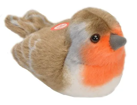 Ptak rudzik maskotka z dźwiękiem RSPB Wild Republic 3+